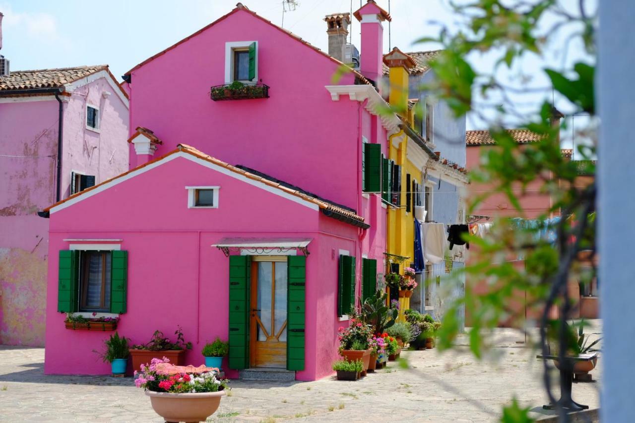 Night Galleria Holiday Home - Bed & Art In Burano - The Pink House ภายนอก รูปภาพ